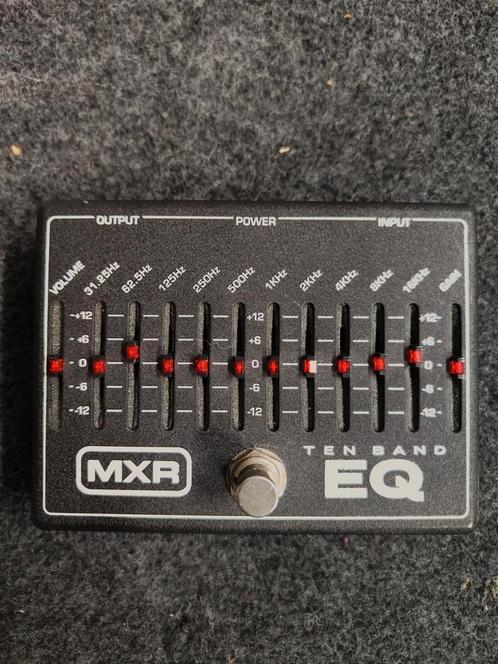 MXR Ten Band EQ, Muziek en Instrumenten, Effecten, Zo goed als nieuw, Equalizer, Ophalen of Verzenden