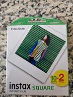 Fujifilim instax square 2 fois 10 photos, Audio, Tv en Foto, Fotografie | Fotopapier, Ophalen of Verzenden, Zo goed als nieuw