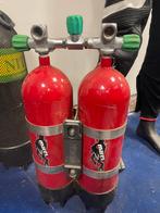 Dubbele fles, Sports nautiques & Bateaux, Plongée, Enlèvement, Utilisé, Bouteille de plongée