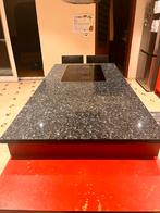 Granite couleur gris bleuté L1m83xl90cm, Huis en Inrichting, Keuken | Complete keukens, Ophalen, Zo goed als nieuw, Grijs