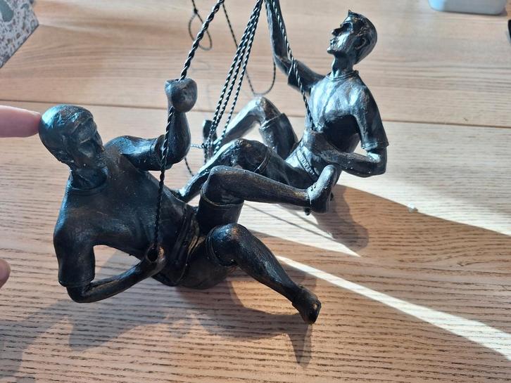 klimmer beeldjes, Antiek en Kunst, Kunst | Beelden en Houtsnijwerken, Ophalen