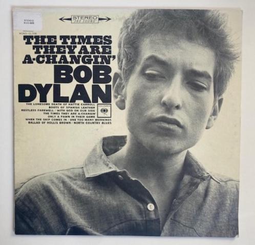 Bob Dylan - The Times They Are A-Changin' - USA LP, Cd's en Dvd's, Vinyl | Rock, Gebruikt, Singer-songwriter, 12 inch, Verzenden
