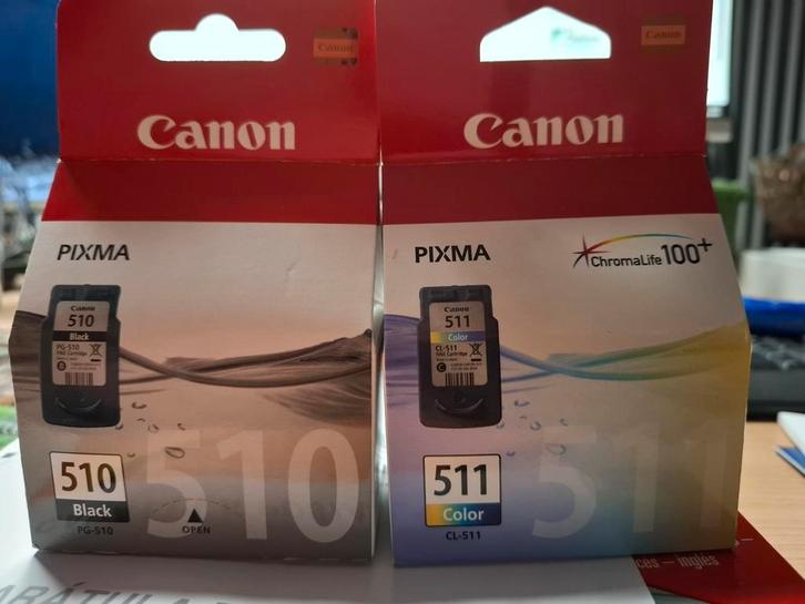 Cartridge Canon CL-511 (2st) + PG510 (1st), Computers en Software, Printerbenodigdheden, Nieuw, Cartridge, Ophalen