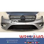 W213 AMG Voorbumper Mercedes E Klasse grijs zilver Origineel, Pare-chocs, Avant, Utilisé, Enlèvement ou Envoi