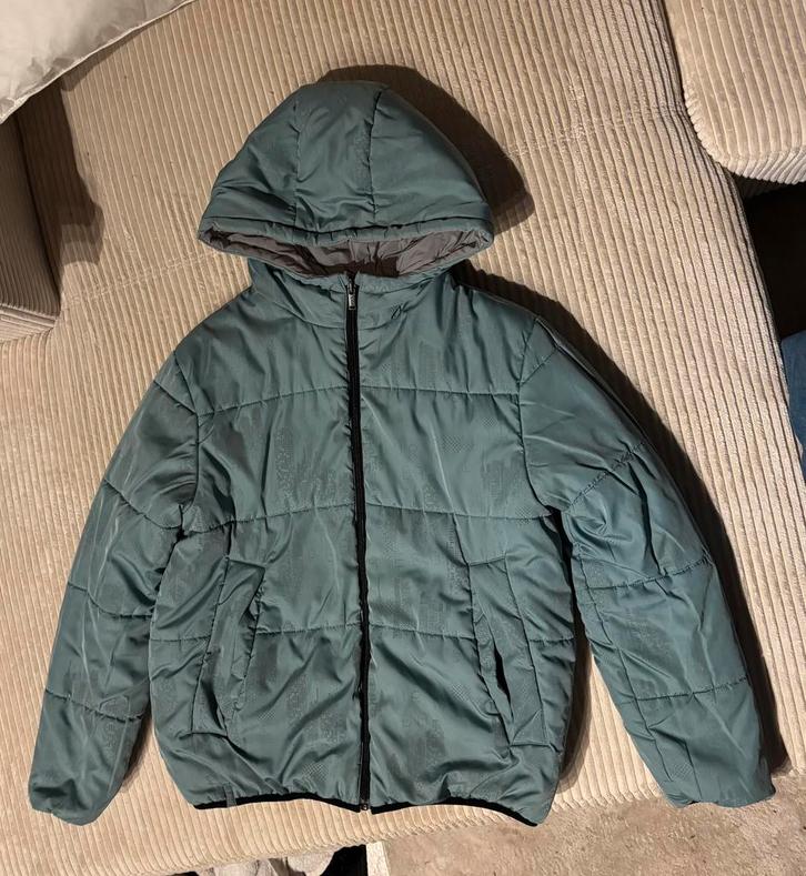 Omkeerbare reflecterende jas, Kinderen en Baby's, Kinderkleding | Maat 146, Zo goed als nieuw, Jas, Ophalen of Verzenden