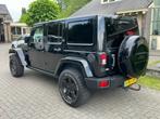 Jeep Wrangler 2.8 CRD LEER NAVI GRIJS KENT, Automaat, Zwart, Leder, Bedrijf