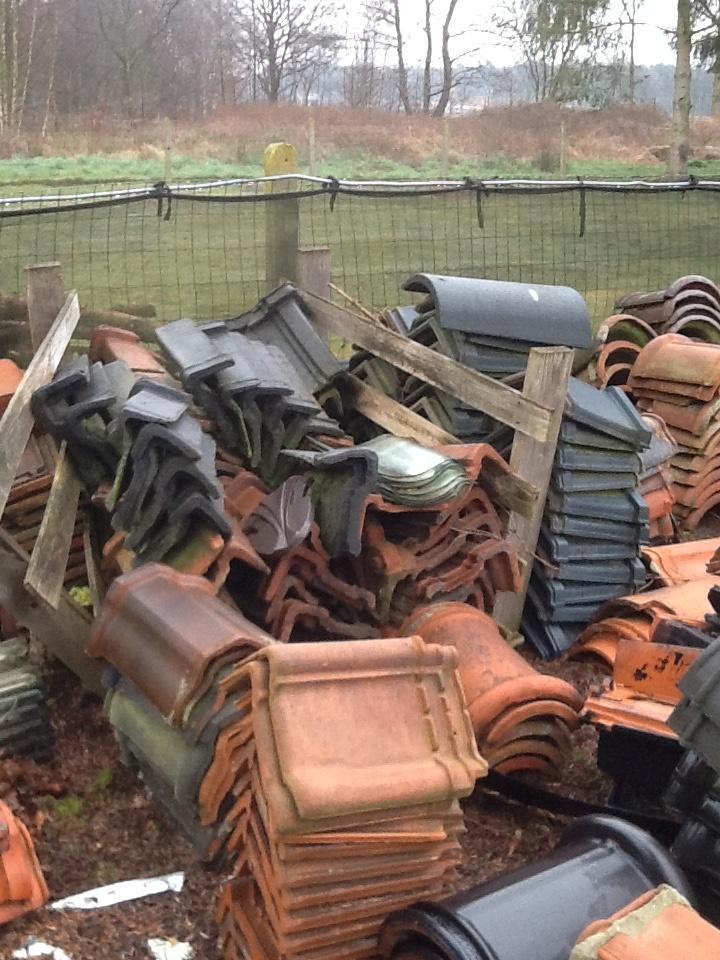 Dakpannen, Doe-het-zelf en Bouw, Dakpannen en Dakbedekking, Gebruikt, Dakpannen, 15 m² of meer, Ophalen