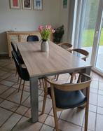 Table extensible salle à manger, Maison & Meubles, Tables | Tables à manger, Enlèvement, Utilisé, Cinq personnes ou plus