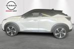 Nissan Juke HEV 1.6 N-Design // GMS STORE NISSAN GENT, Auto's, Automaat, Stof, Navigatiesysteem, Wit