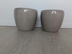 Bloempotten voor binnen, 25 à 40 cm, Rond, Pierre, Comme neuf