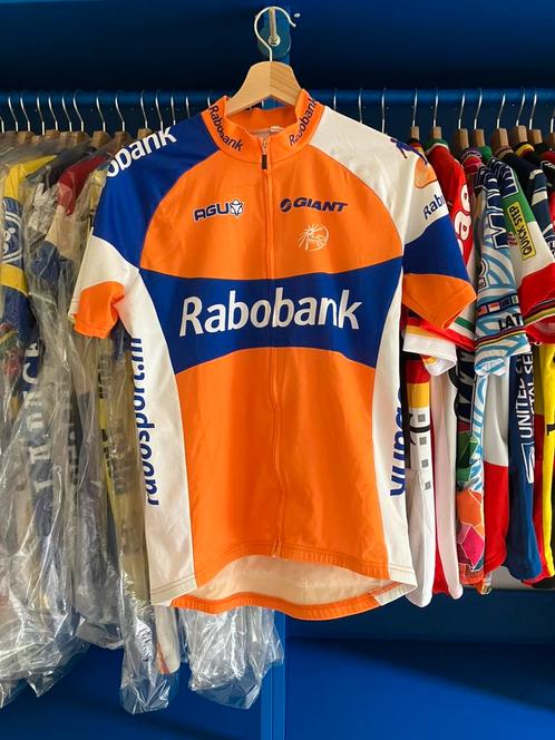 Rick Flens Rabobank 2010 wielertrui koerstrui, Fietsen en Brommers, Fietsaccessoires | Fietskleding, Gebruikt, Heren, Bovenkleding