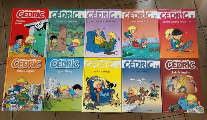 Lot BD Cédric (prix par tome), Boeken, Stripverhalen, Meerdere stripboeken, Ophalen