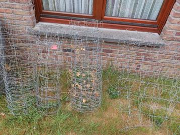 Gaas als tuindraad - 5 stukken, Enlèvement, Utilisé, Treillis