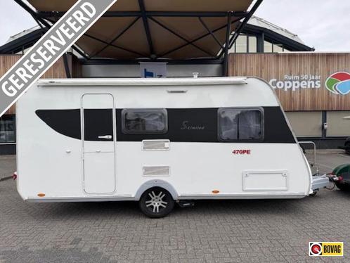 Sterckeman Starlett Comfort 470 PE MET MOVER + VOORTENT !, Caravans en Kamperen, Caravans, tot en met 6, 750 - 1000 kg, Sterckeman