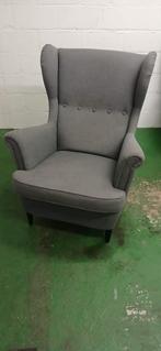 Grijze éénzit sofa, stof, Enlèvement, Comme neuf, Une personne, Tissus