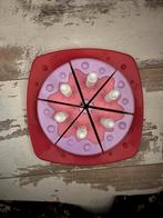 Verjaardagstaart plastic, Ophalen