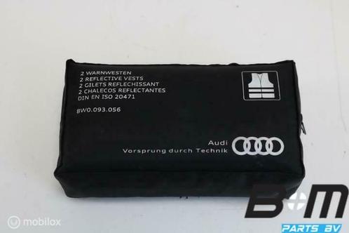 Tasje met 2 veiligheidsvesten Audi A4 8W, Auto-onderdelen, Klein materiaal, Gebruikt