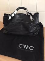 zwarte lederen tas van cnc, Ophalen of Verzenden, Nieuw