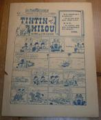 Tintin La Voix de l'Ouest 8 de 1946 Hergé Kuifje, Overige typen, Gebruikt, Ophalen of Verzenden, Kuifje