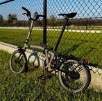 Brompton P-Line Vouwfiets (2022) – Zo goed als nieuw, Fietsen en Brommers, Ophalen, Brompton, 16 tot 18 inch, Versnellingen