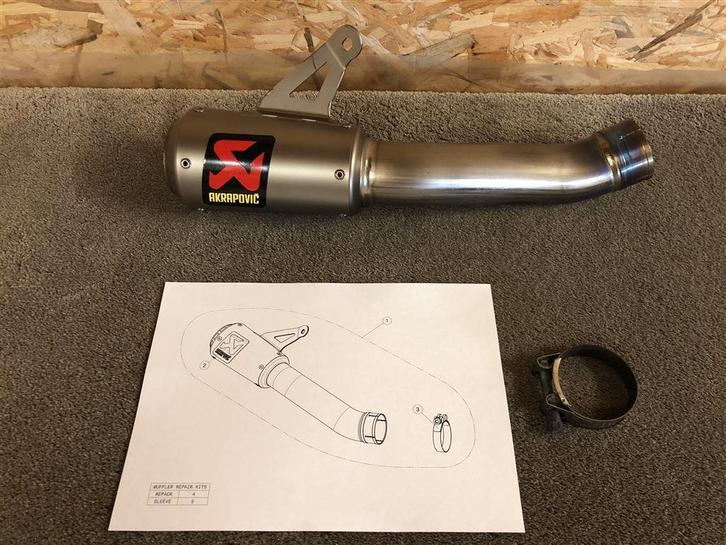 Akrapovic uitlaat demper CBR1000RR ABS SP SP2 17-19 SC77, Motos, Pièces | Honda, Utilisé, Enlèvement ou Envoi