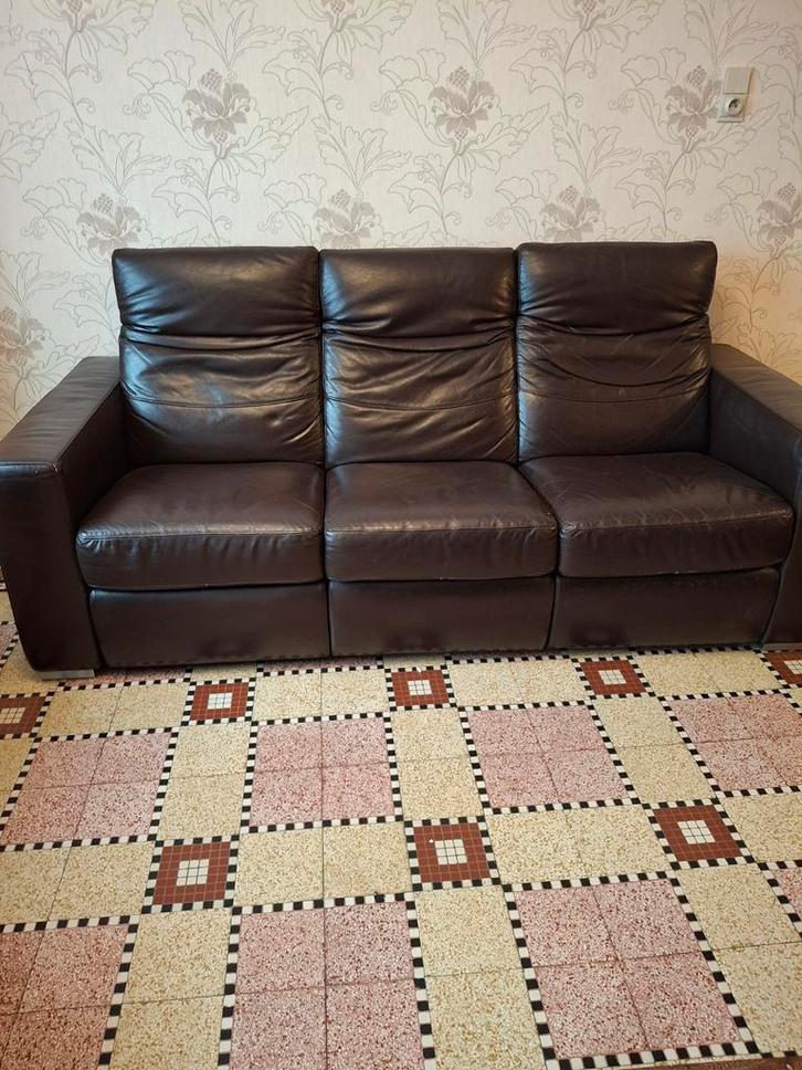 3-zit, 2-zit en club, Huis en Inrichting, Zetels | Complete zithoeken, Gebruikt, Ophalen