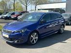 Peugeot 308 GT, 2.0, 2015, 158300km Automaat, Full, Garantie, Auto's, 4 cilinders, Blauw, Leder, Bedrijf