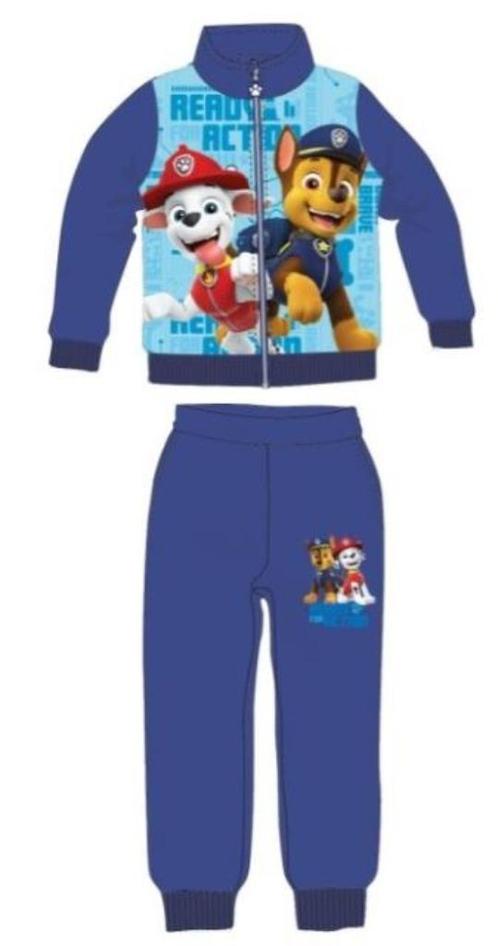 Paw Patrol Joggingpak - Blauw - Maat 98 - 110 - 128, Enfants & Bébés, Vêtements enfant | Taille 110, Neuf, Garçon, Vêtements de sport ou Maillots de bain