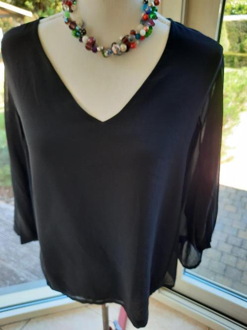 Stijlvolle blouse GAUDI - M, Kleding | Dames, Blouses en Tunieken, Nieuw, Maat 38/40 (M), Zwart, Ophalen of Verzenden