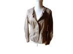 (95) - veste femme t.38 grise - bianca -, Kleding | Dames, Jassen | Zomer, Maat 38/40 (M), Bianca, Ophalen of Verzenden, Zo goed als nieuw