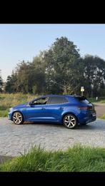 Renault megane rs line, 4 cilinders, Blauw, Leder en Stof, Diesel