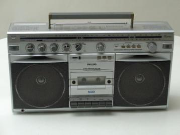 Stereo Radio - Cassette Boombox  PHILIPS Type D 8514 beschikbaar voor biedingen