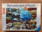 Puzzel Ravensburger 3000 st, Hobby en Vrije tijd, Ophalen, Meer dan 1500 stukjes, Gebruikt, Legpuzzel