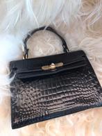 Vintage croco handtas Le Printemps France - Made in Italy, Handtassen en Accessoires, Tassen | Damestassen, Ophalen of Verzenden