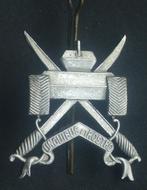 Insigne belge de béret cavalerie Escadron RECCE 1953, Emblème ou Badge, Armée de terre, Envoi