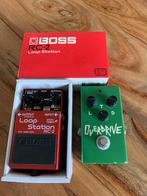 Overdrive TS808 copy handmade + Boss looper spotprijs/ goed, Muziek en Instrumenten, Ophalen of Verzenden, Gebruikt