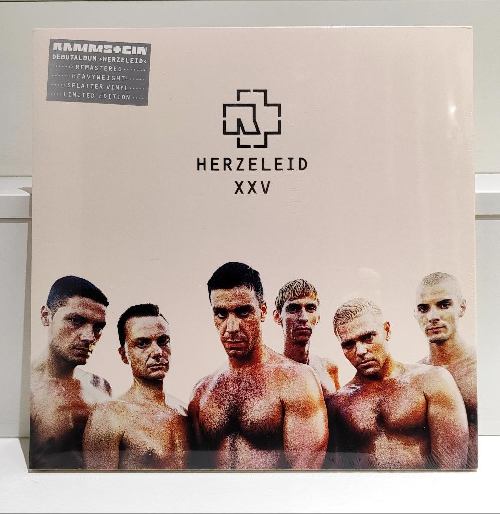 Vinyl 2LP RAMMSTEIN " Herzeleid XXV" Sealed Nieuw (2020), Cd's en Dvd's, Vinyl | Rock, Ophalen of Verzenden