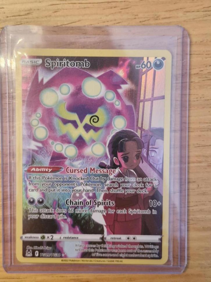 Spiritomb, Hobby en Vrije tijd, Verzamelkaartspellen | Pokémon, Nieuw, Losse kaart, Verzenden