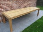 te koop reuzen teak tuintafel van 3m, Tuin en Terras, Tuintafels, Nieuw, Teakhout, Rechthoekig, Ophalen