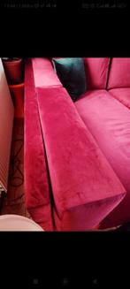 Retro Zetel/sofa met chaise longue en conische pootjes, Ophalen