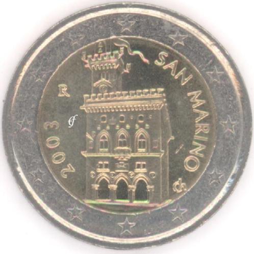 SAN MARINO euromunten 1999 tot nu, Postzegels en Munten, Munten | Europa | Euromunten, 1 cent, San Marino, Verzenden