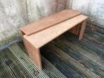 Design salontafel in massief hout, Minder dan 50 cm, Nieuw, 100 tot 150 cm, Minder dan 50 cm