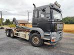 MAN TGA 26.350 6x4 Container AJK Euronorm 3 (bj 2005), Achterwielaandrijving, 257 kW, MAN, Zwart