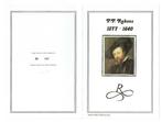 Lot 2 gelegenheidskaarten Rubens (Post-0051), Overige thema's, Ophalen of Verzenden, Gestempeld