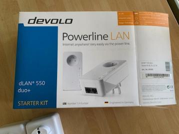 Powerline Devolo starter kit beschikbaar voor biedingen