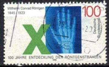 Duitsland Bundespost 1995 - Yvert 1616 - W. C. Rontgen (ST) beschikbaar voor biedingen