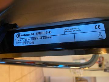 Combi Microgolfoven Bauknecht, Elektronische apparatuur, Microgolfovens, Ophalen, Gebruikt, Microgolfoven, Oven