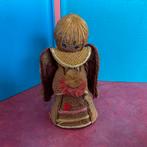 Engel in jute en karton.   Jaren 70, Ophalen of Verzenden, Zo goed als nieuw