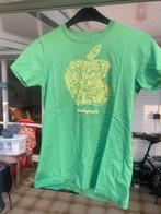 Groen t-shirt voor kinderen Apple stages. Maat M. Nieuw!, Nieuw
