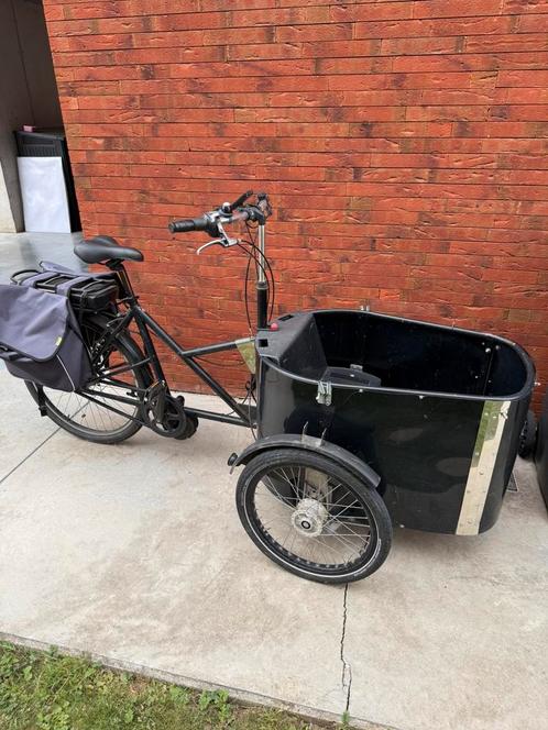 Elektrische bakfiets Nihola, Fietsen en Brommers, Fietsen | Bakfietsen, Gebruikt, Overige merken, 2 kinderen, Elektrisch, Ophalen
